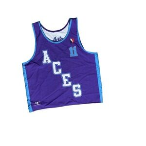 Sacramento Aces Jersey #11 Reversible Basketball Tank XL Y2K Streetwear Mens